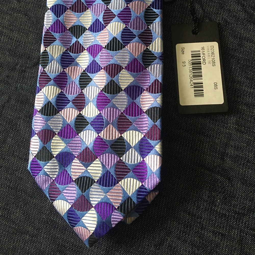 Duchamp silk tie